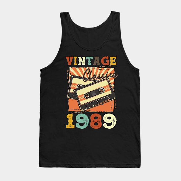 Vintage 1989 Classics Tank Top by Cooldruck